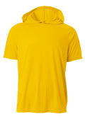A4 Youth Short Sleeve Hooded Tee-1