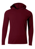 A4 Youth Long Sleeve Hooded Tee-1