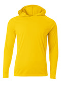 A4 Youth Long Sleeve Hooded Tee-1