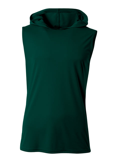A4 Men's Sleeveless Hooded Tee-1