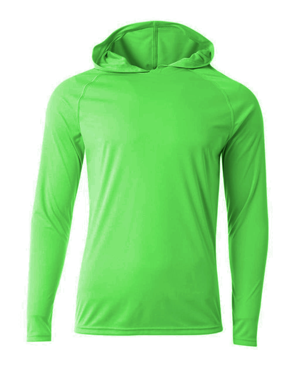A4 Youth Long Sleeve Hooded Tee-1