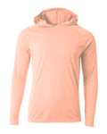 A4 Youth Long Sleeve Hooded Tee-1