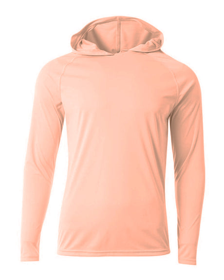 A4 Youth Long Sleeve Hooded Tee-1