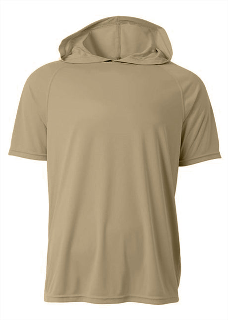 A4 Men's Short Sleeve Hooded Tee-1