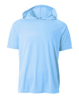 A4 Youth Short Sleeve Hooded Tee-1
