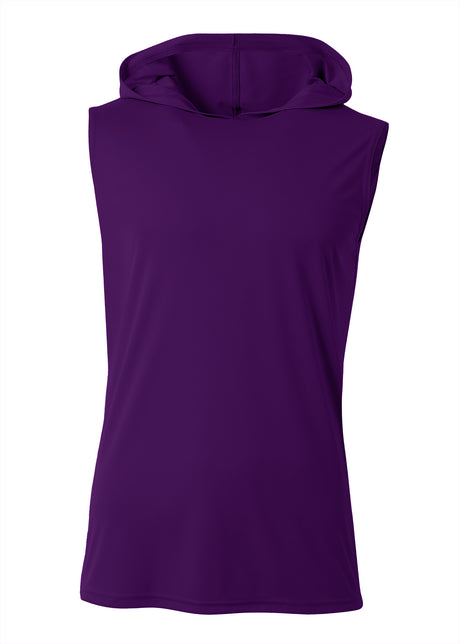 A4 Men's Sleeveless Hooded Tee-1