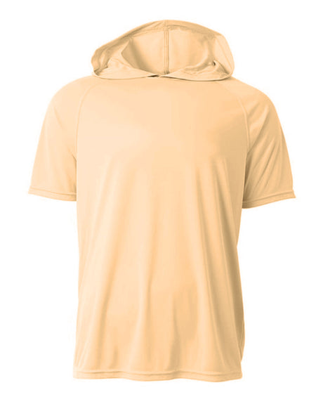 A4 Men's Short Sleeve Hooded Tee-1
