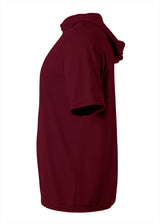A4 Men's Short Sleeve Hooded Tee-3
