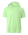 A4 Men's Short Sleeve Hooded Tee-1