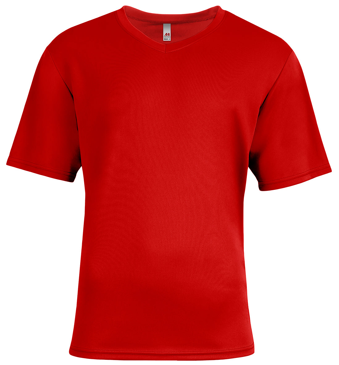 A4 Men's Sprint Short Sleeve V-Neck-1