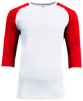A4 Men's Softek 3/4 Sleeve Raglan-1