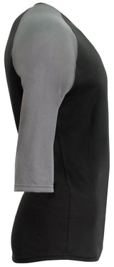 A4 Men's Softek 3/4 Sleeve Raglan-3