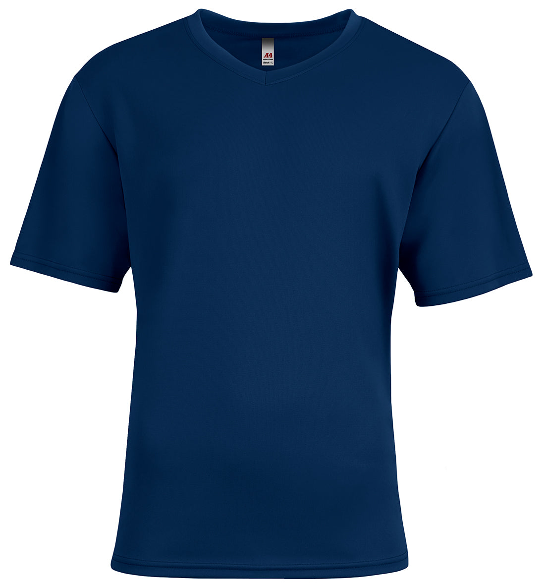 A4 Men's Sprint Short Sleeve V-Neck-1