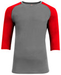 A4 Men's Softek 3/4 Sleeve Raglan-1