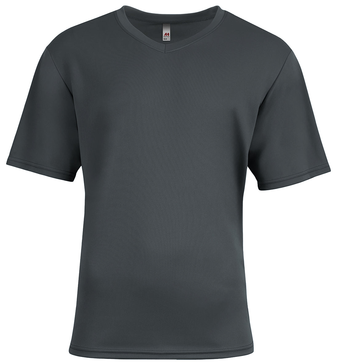 A4 Men's Sprint Short Sleeve V-Neck-1