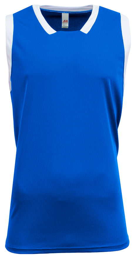 A4 Youth  Sprint Single Ply Basketball Jerse-1