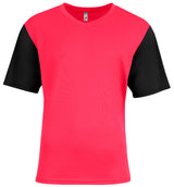 A4 Youth  Sprint Color Block V-Neck-1