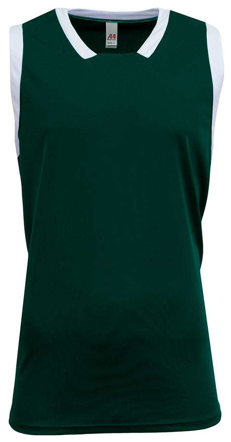 A4 Youth  Sprint Single Ply Basketball Jerse-1