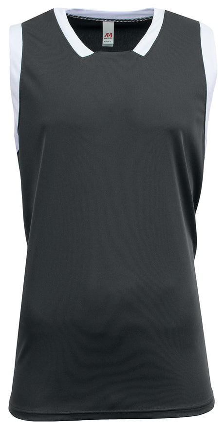 A4 Youth  Sprint Single Ply Basketball Jerse-1