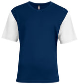 A4 Youth  Sprint Color Block V-Neck-1