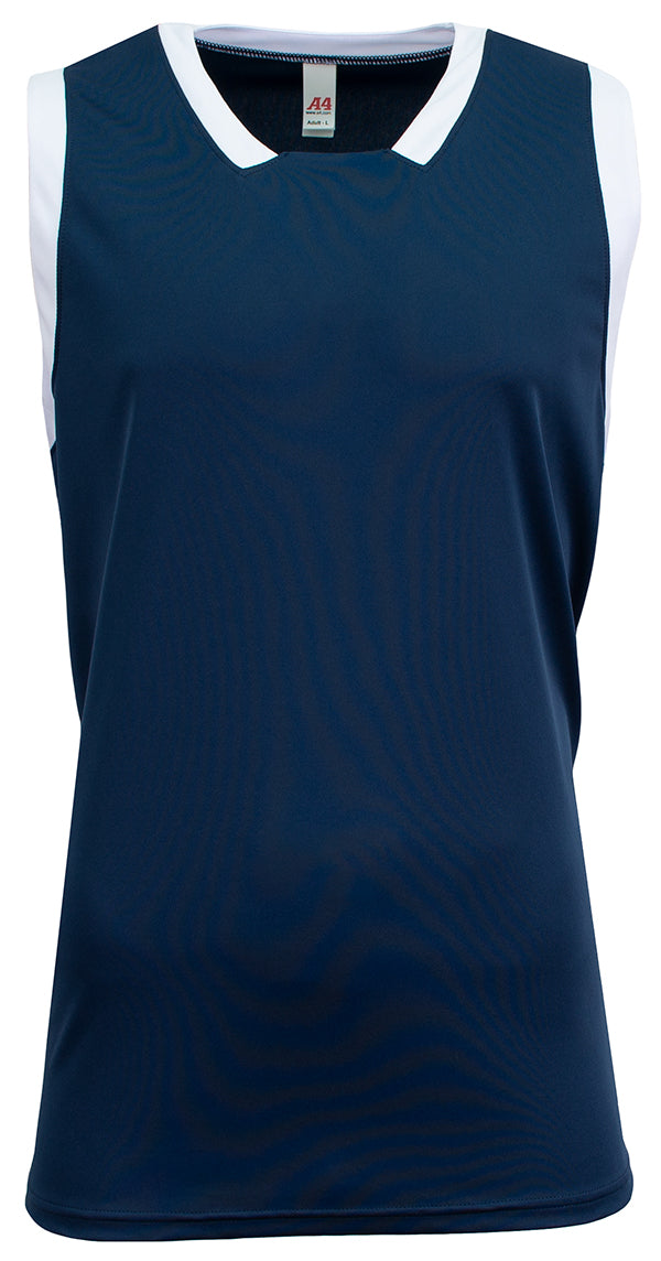 A4 Youth  Sprint Single Ply Basketball Jerse-1