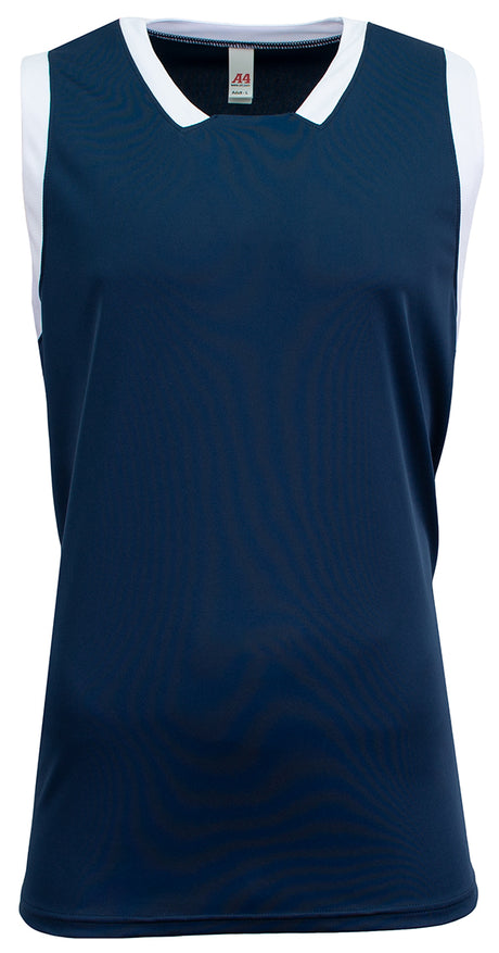 A4 Youth  Sprint Single Ply Basketball Jerse-1