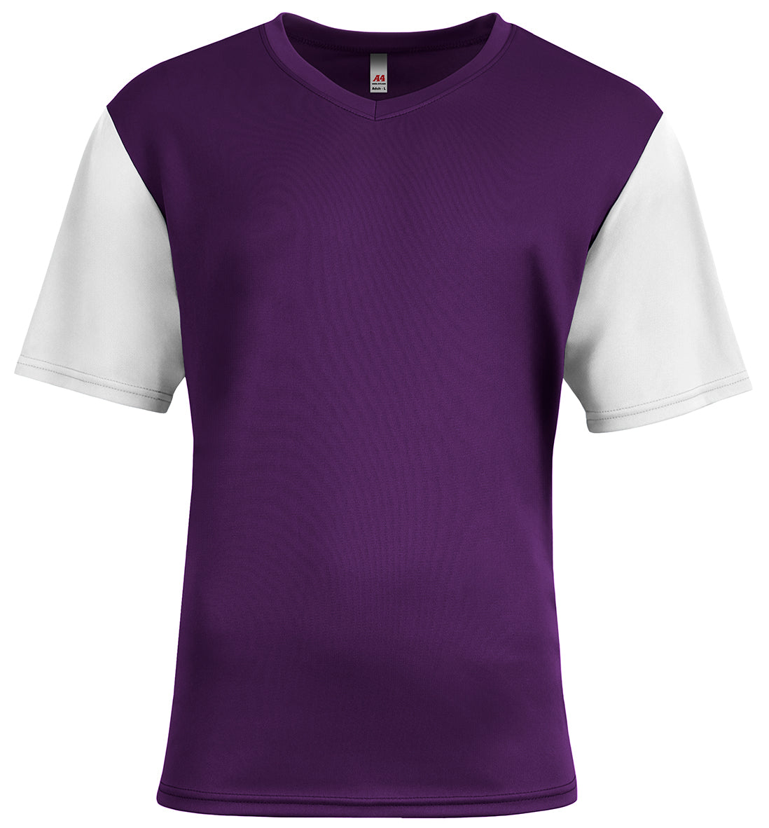 A4 Youth  Sprint Color Block V-Neck-1