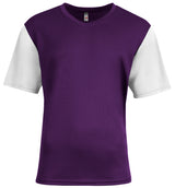 A4 Youth  Sprint Color Block V-Neck-1