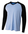 A4 Men's Long Sleeve Strike Raglan Tee-1