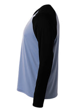 A4 Men's Long Sleeve Strike Raglan Tee-3