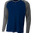 A4 Men's Long Sleeve Strike Raglan Tee-1