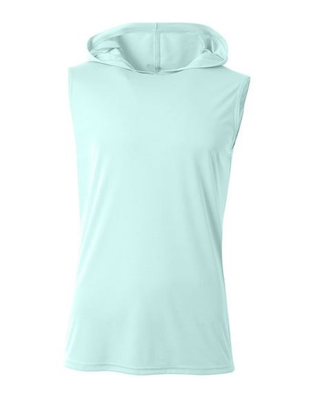 A4 Men's Sleeveless Hooded Tee-1