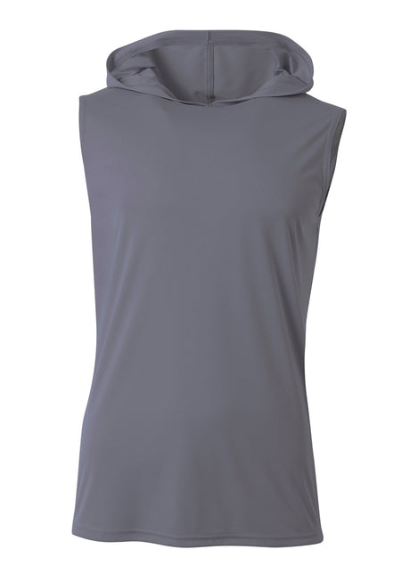 A4 Men's Sleeveless Hooded Tee-1