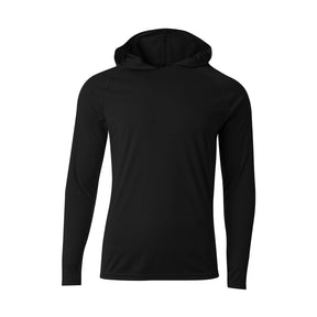 A4 Men's Long Sleeve Hooded Tee-1