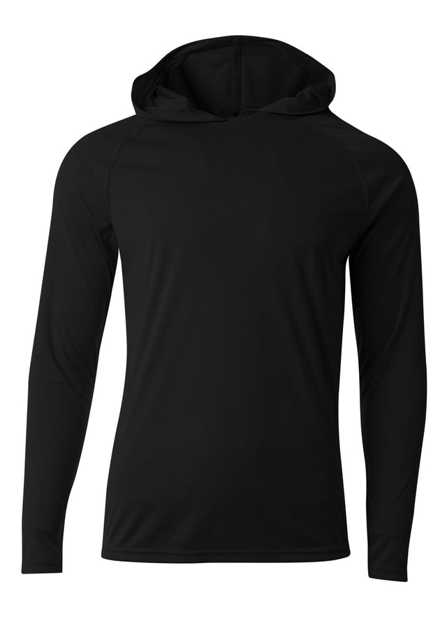 A4 Men's Long Sleeve Hooded Tee-1