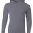 A4 Men's Long Sleeve Hooded Tee-1