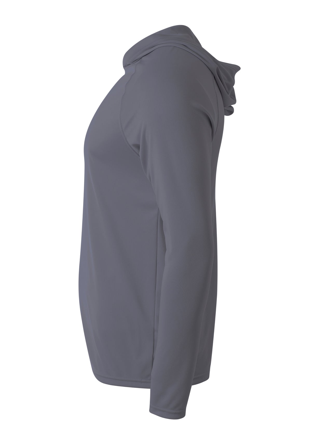 A4 Men's Long Sleeve Hooded Tee-3