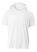 A4 Men's Short Sleeve Hooded Tee-1