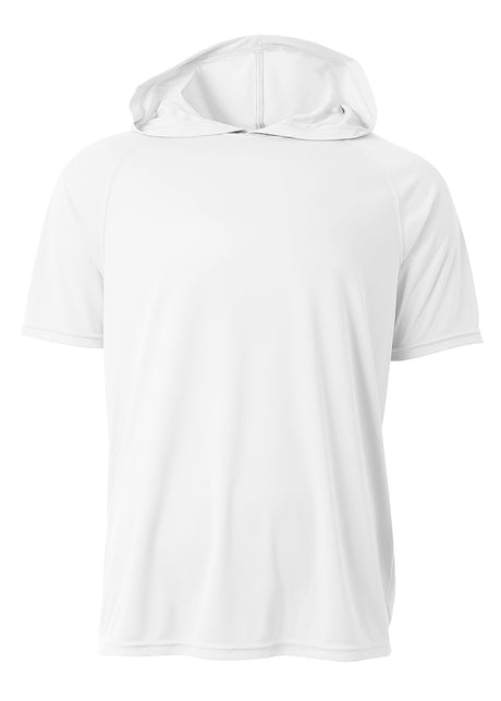 A4 Men's Short Sleeve Hooded Tee-1
