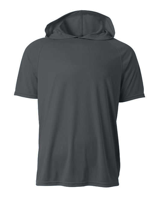 A4 Men's Short Sleeve Hooded Tee-1