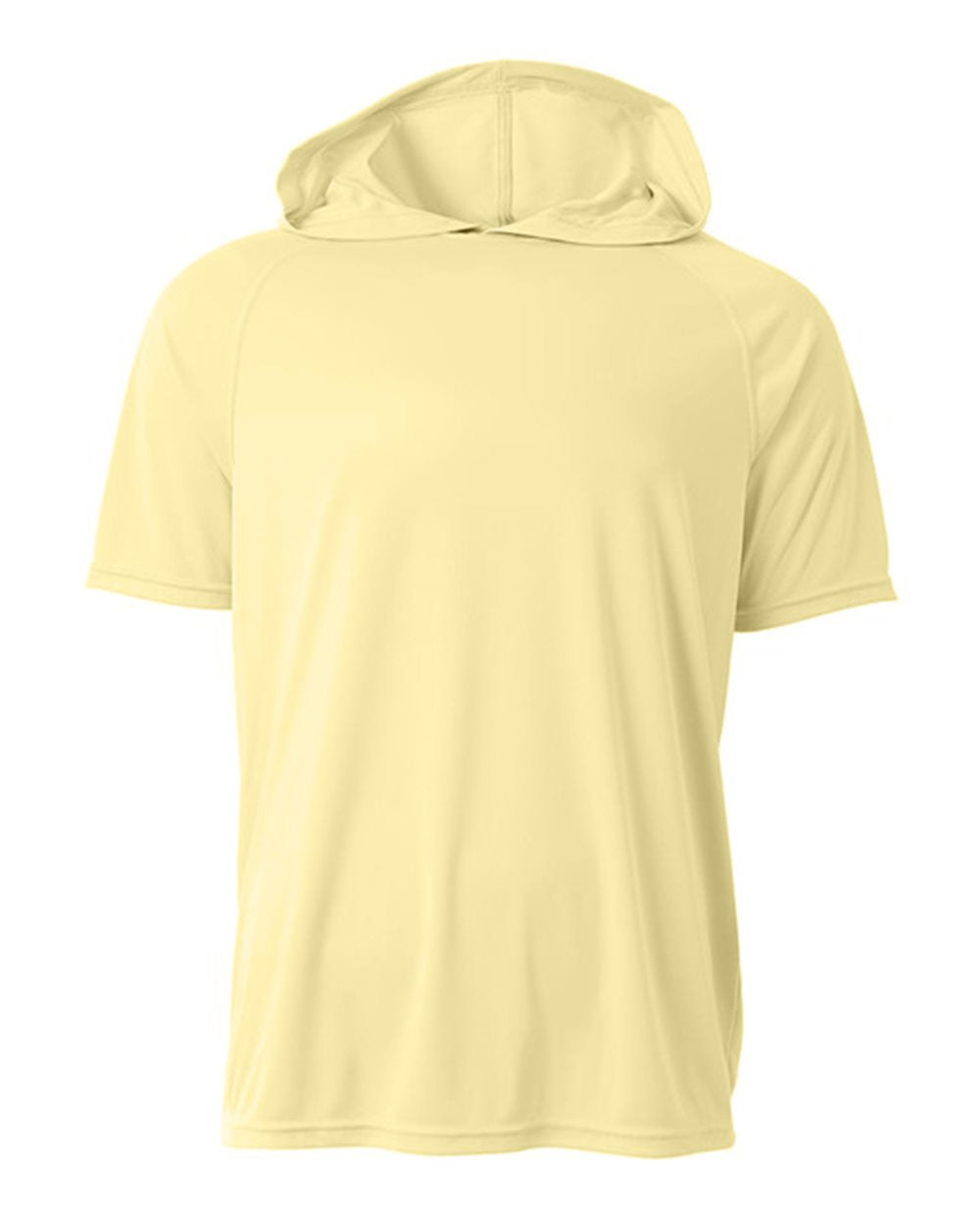 A4 Men's Short Sleeve Hooded Tee-1