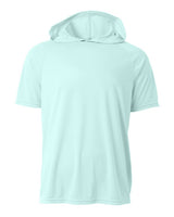A4 Men's Short Sleeve Hooded Tee-1