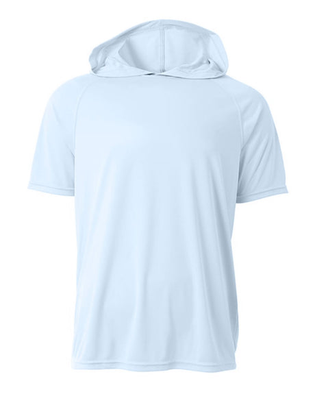 A4 Men's Short Sleeve Hooded Tee-1