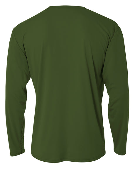 A4 Men's Cooling Performance Long Sleeve Crew-2