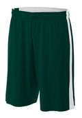 A4 Men's Reversible Moisture Management 10" Short-1