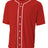 A4 Men's Short Sleeve Full Button Baseball Jersey-1
