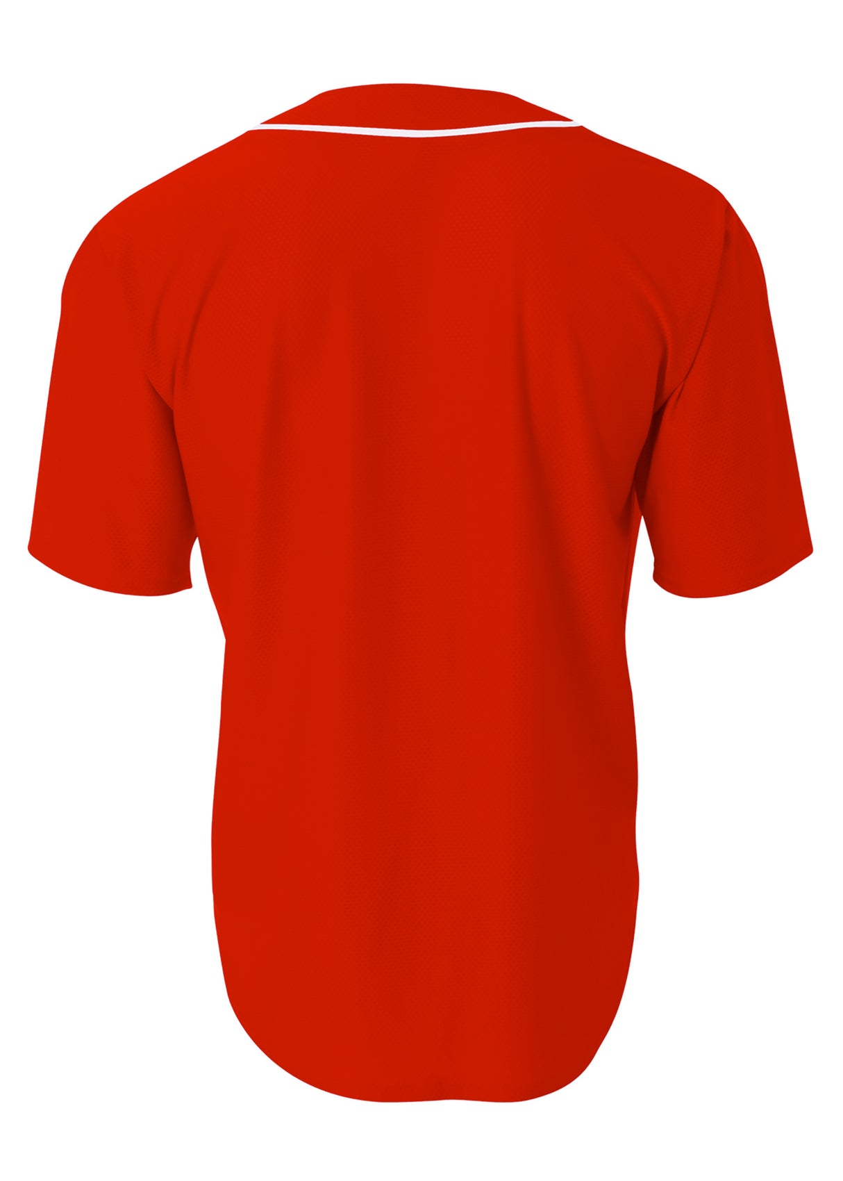 A4 Men's Short Sleeve Full Button Baseball Jersey-2