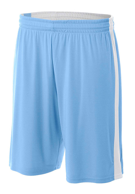 A4 Men's Reversible Moisture Management 10" Short-1