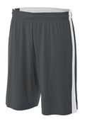 A4 Men's Reversible Moisture Management 10" Short-1