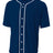 A4 Men's Short Sleeve Full Button Baseball Jersey-1